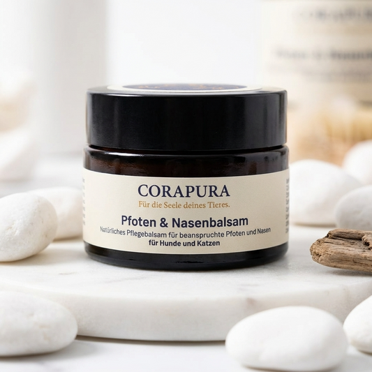 CORAPURA Pfoten & Nasenbalsam – Intensiv-Schutz für Pfoten & Nase (50 ml)