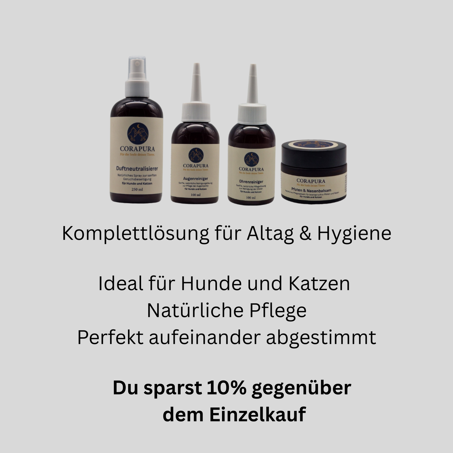Hygiene - Komplett - Set -für Hunde & Katzen - Du sparst 10%
