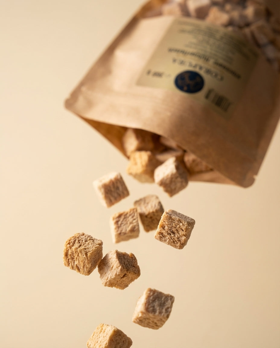 STOCKBARF Hühnerfleisch– Proteinreicher Snack für Hunde und Katzen (200 g)
