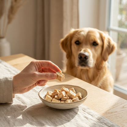 STOCKBARF Hühnerfleisch– Proteinreicher Snack für Hunde und Katzen (200 g)