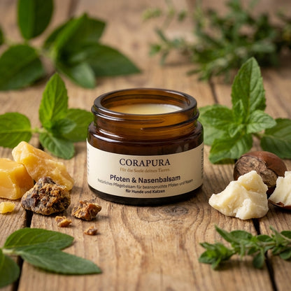 CORAPURA Pfoten & Nasenbalsam – Intensiv-Schutz für Pfoten & Nase (50 ml)